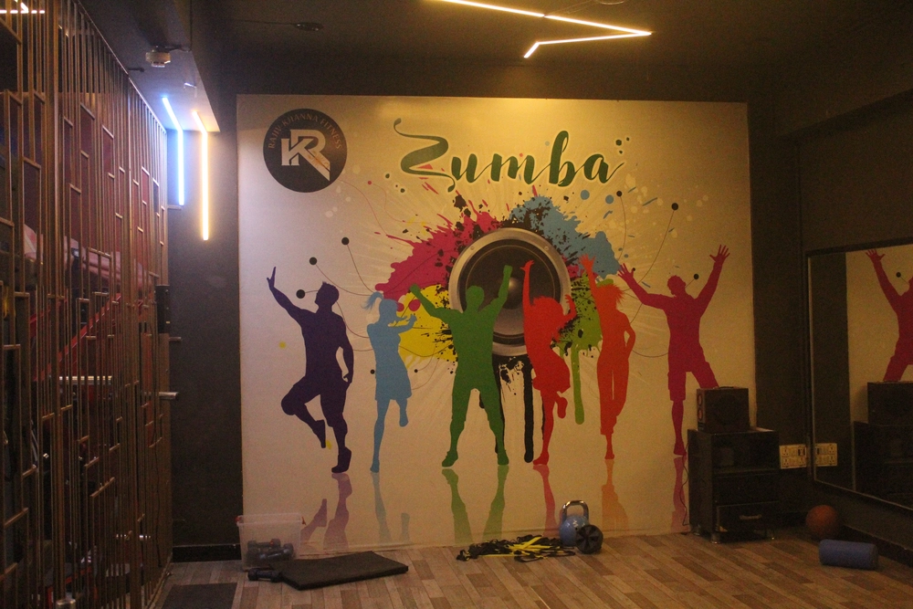 Spacious studio for group fitness and Zumba classes in Lucknow